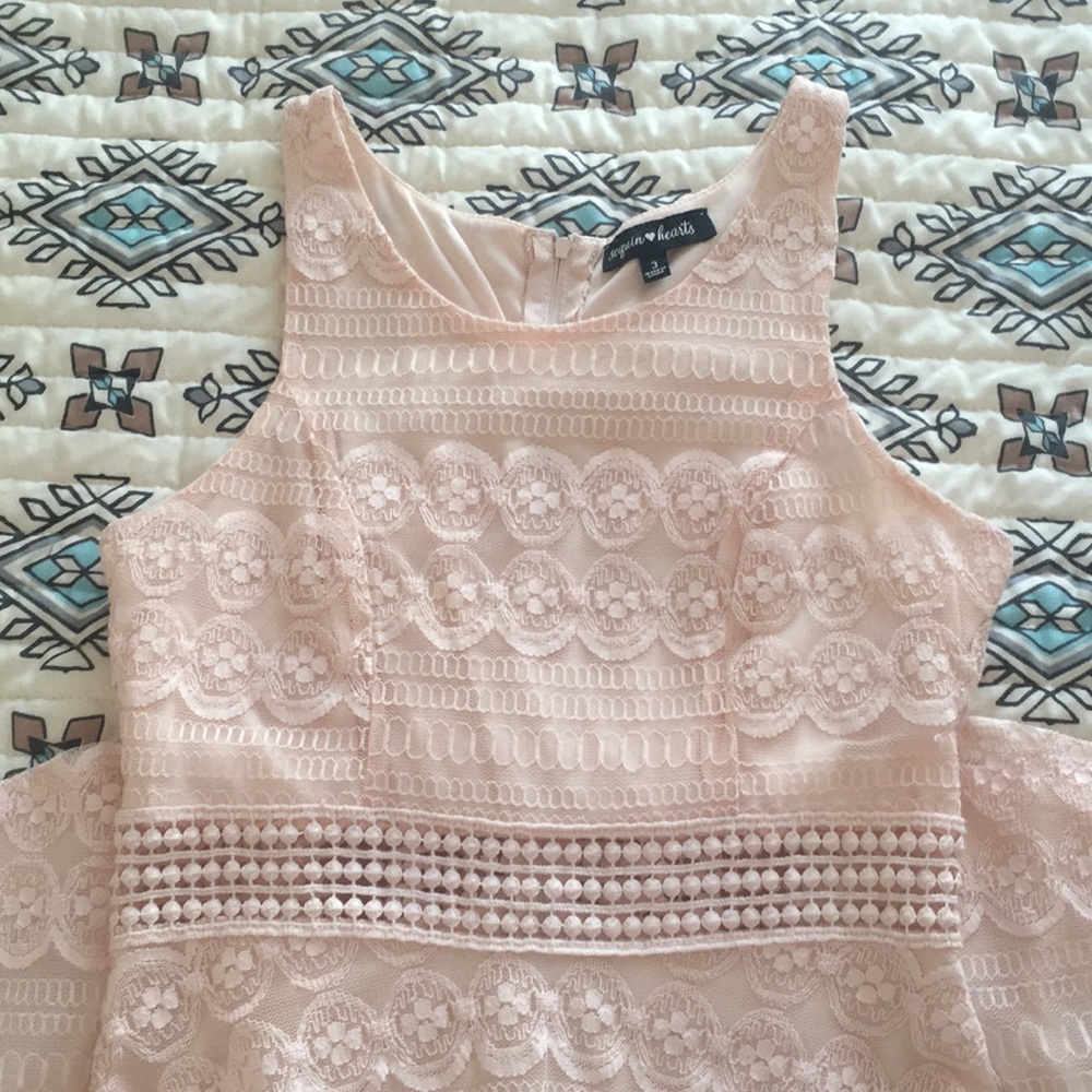 Dillards Blush Pink Cocktail Dress